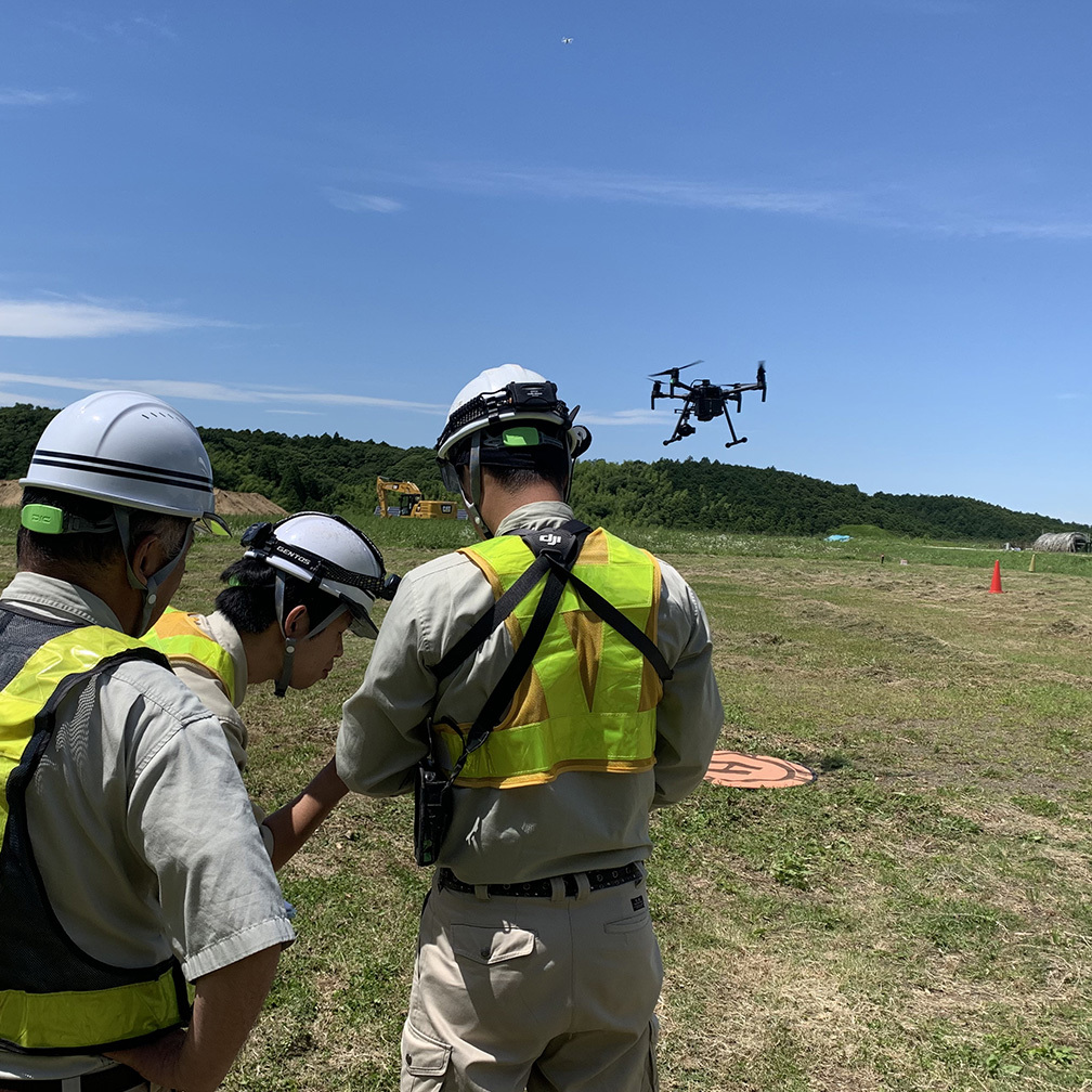 Dアカデミー関東本部　無人航空機操縦者技能証明　i-con　空中写真測量　3Dモデル